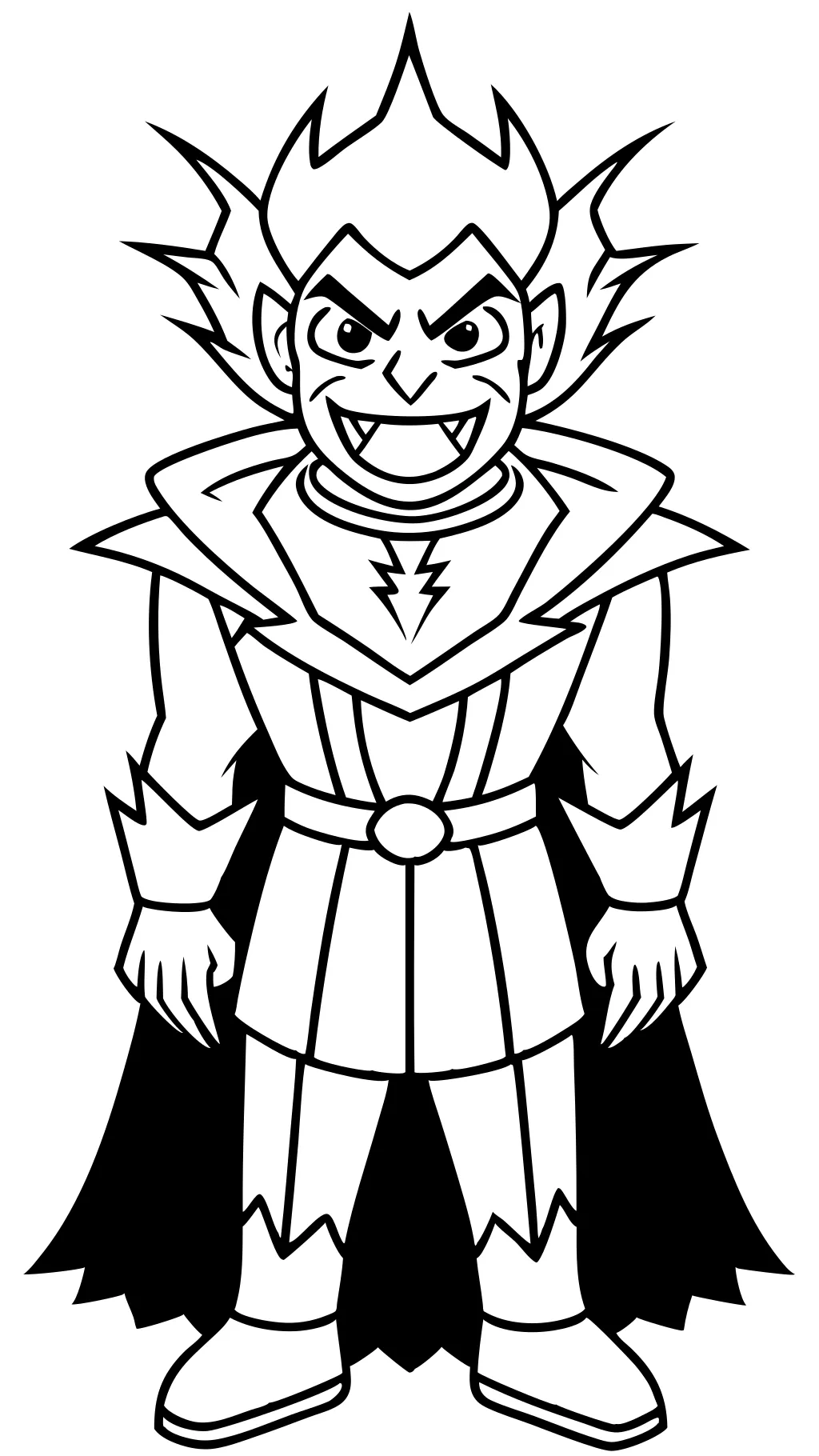 bad guy coloring pages